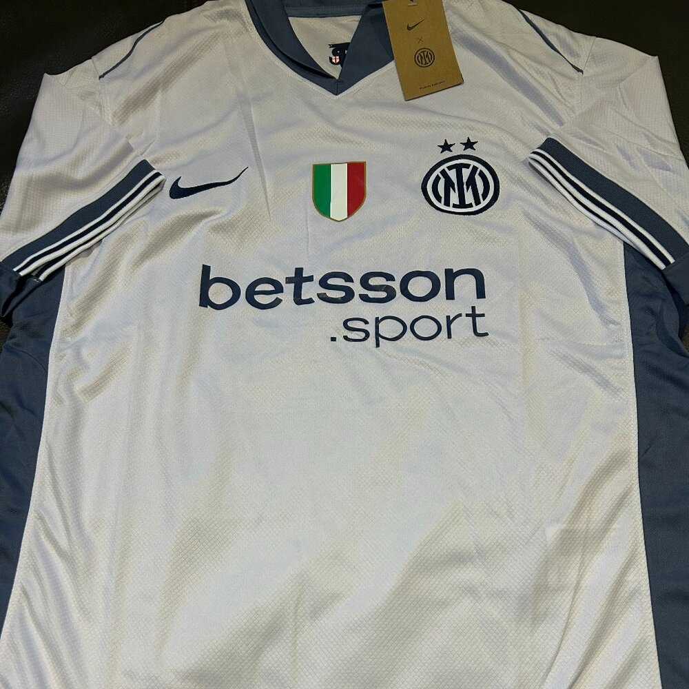 Nike INTER MILAN Men's JERSEY Sz M,L,XL,2XL New w tags Italy Serie A League